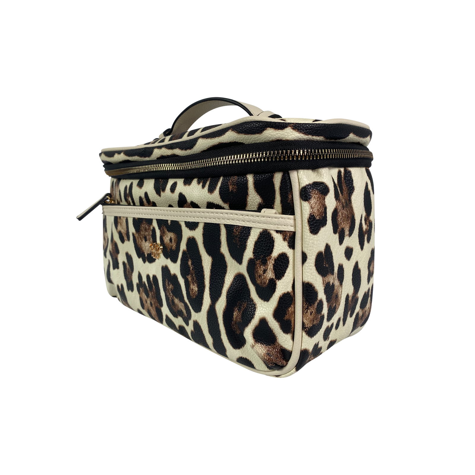 Pursen Heat Resistant Travel Case 4 Hair Styling Tools & More - Cream Leopard
