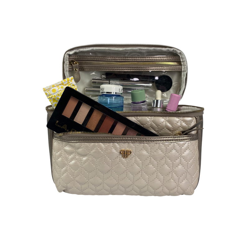 Classic Train Case - Natural Luster