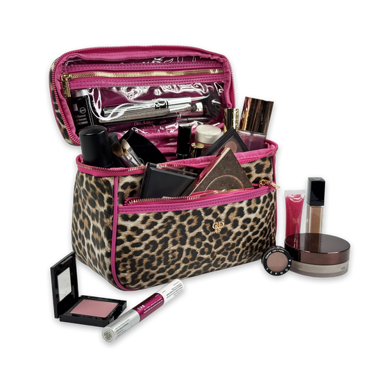 NEW Classic Train Case - Fierce Leopard
