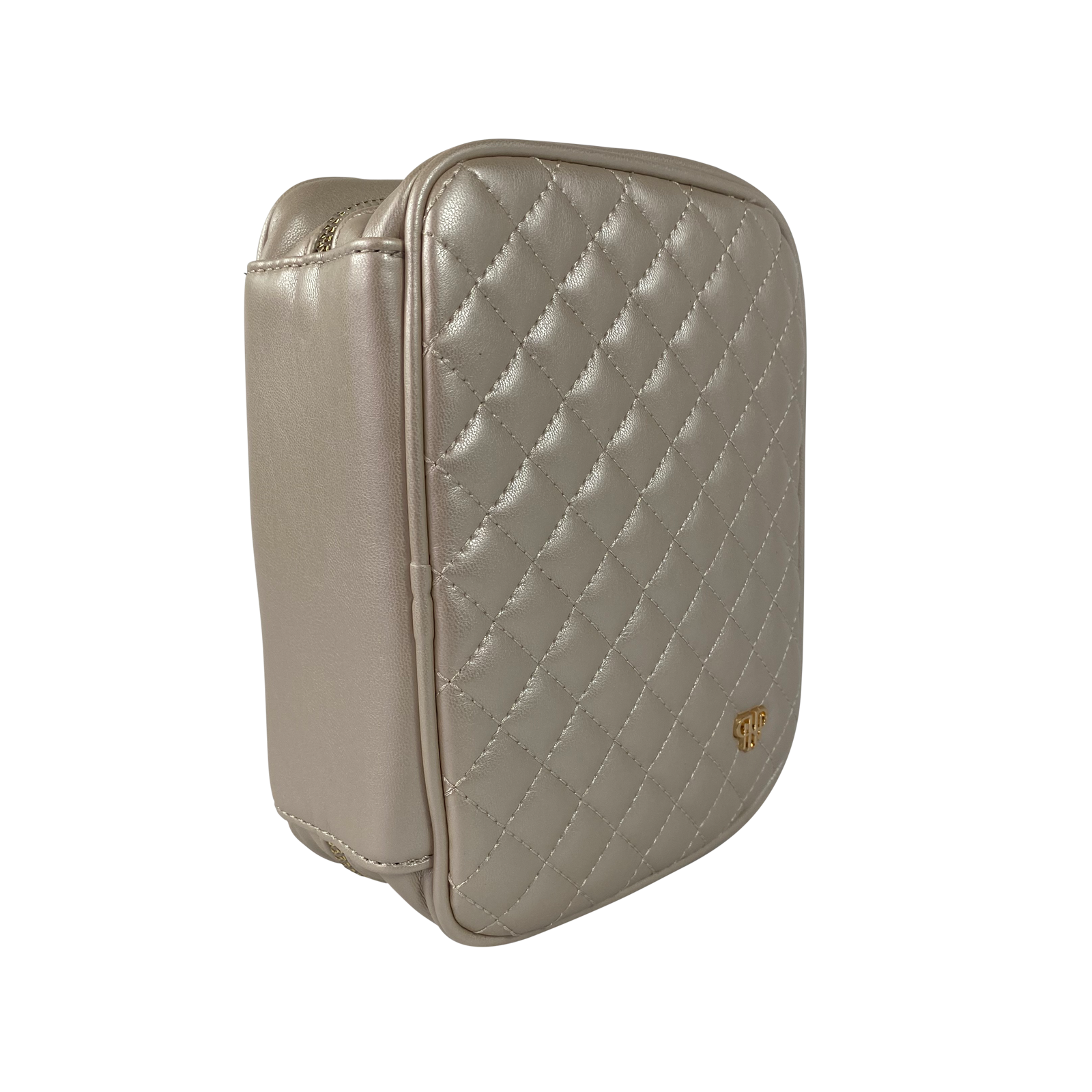 Xtra LG Travel Jewelry Case w/ Removable Clear Front Pouches - Pearl