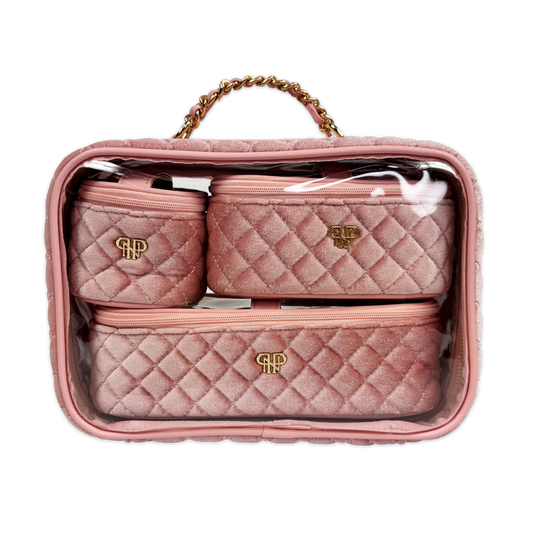 NEW Trio Jet Setter - Blush Velvet
