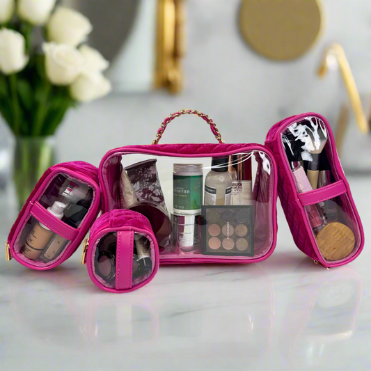 NEW Trio Jet Setter - Fuchsia Velvet