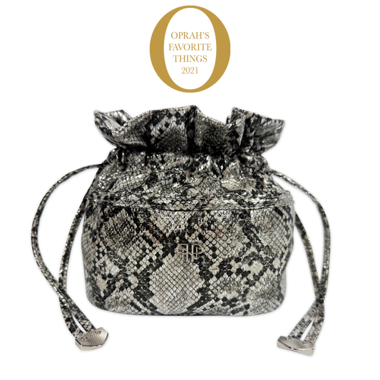 NEW Oprah's Favorite Things 2021 - Ultra Jewelry Case - Silver Python