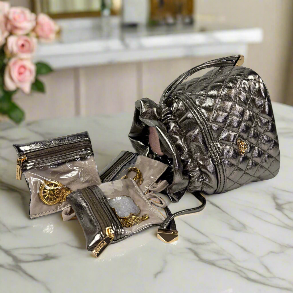 Oprah's Favorite Things 2021 - Dual Use Jewelry Case - Metallic