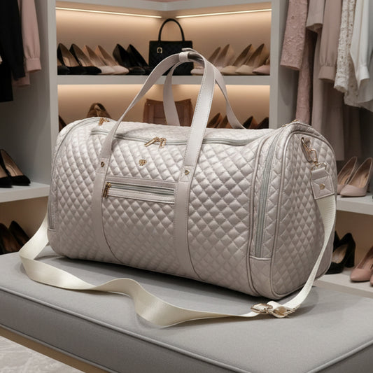 NEW Signature VIP Duffel - Pearl Quilted