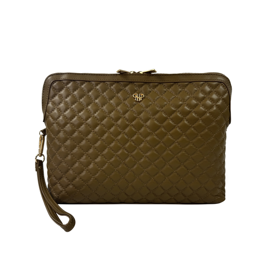 NEW Updated Litt Makeup Case - Camel