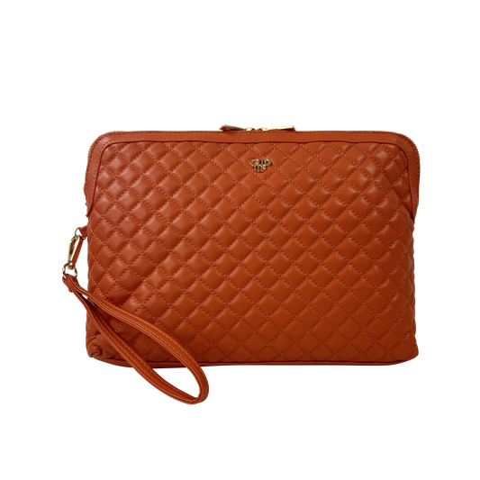 NEW Updated Litt Makeup Case - Sunset Orange