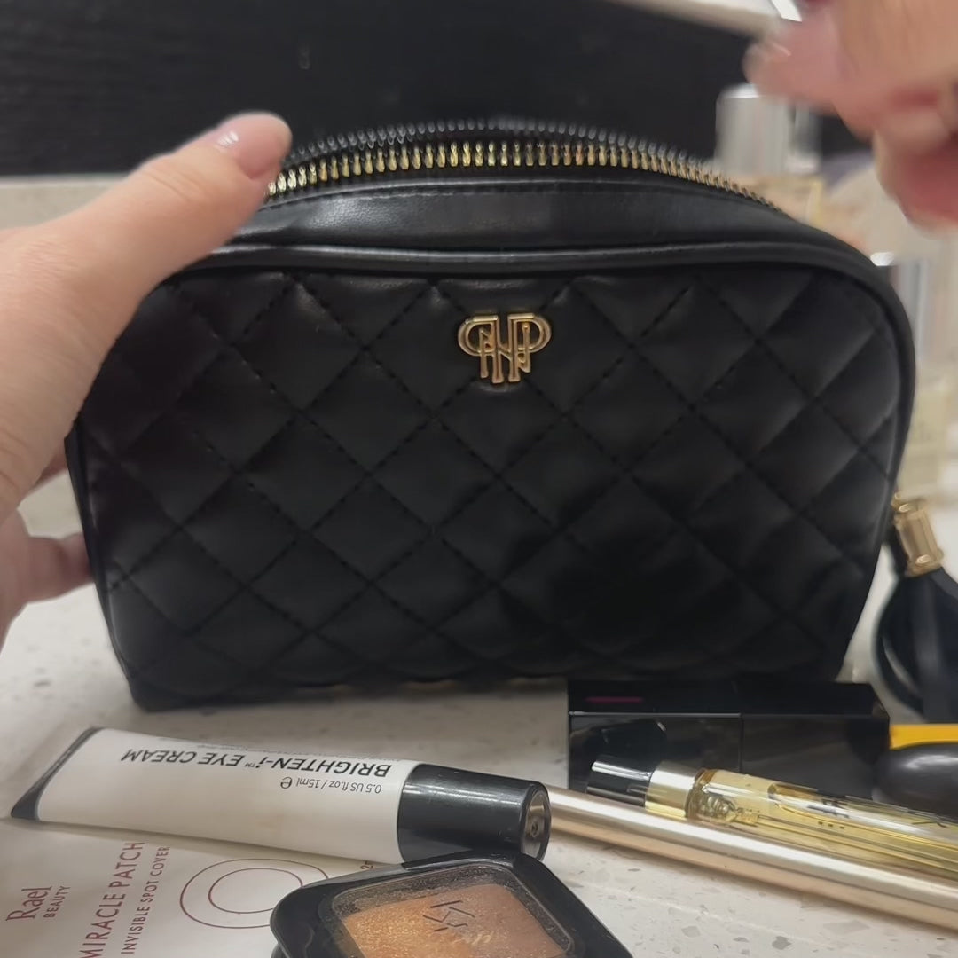 Small Makeup Bag - Timeless Quilted