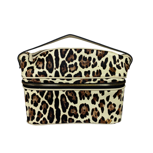 Stylist Travel Bag - Cream Leopard