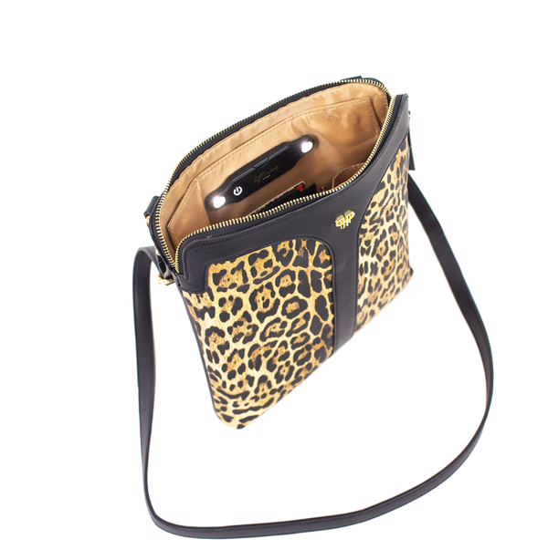 Litt Crossbody Bag - Quilted Leopard