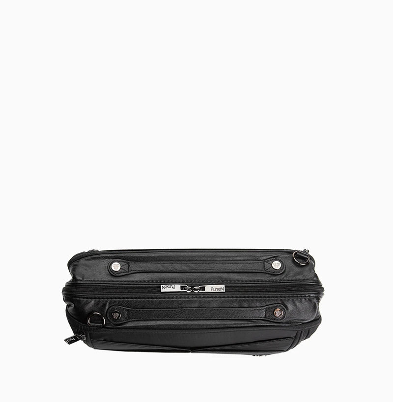 Brown Multi Pocket Handbag Bag Insert Organizer For Artsy 14" x  5" x 4.5"