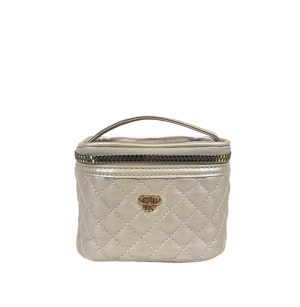Getaway Jewelry Case - Pearl Quilted