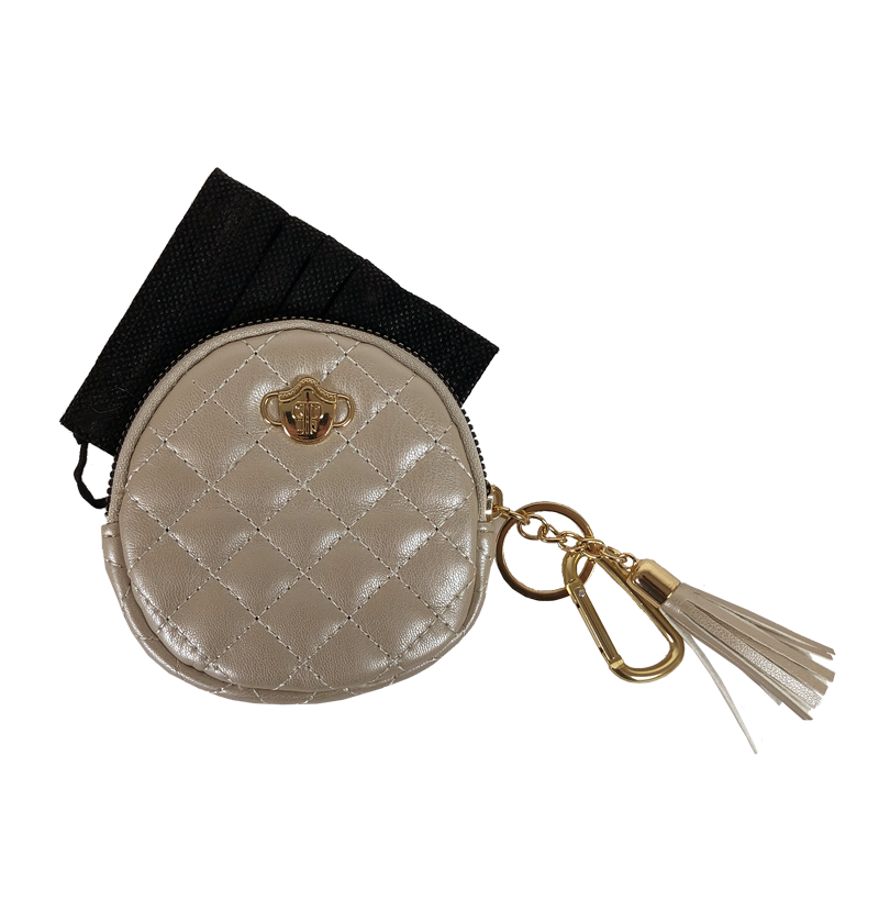 Small Accessories Holder - Pearl Quilted