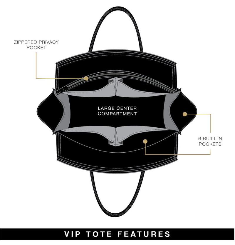 VIP Travel Tote - Pearl Quilted