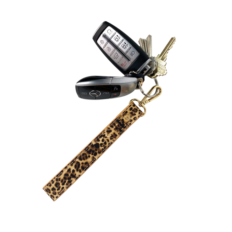 Wristlet Strap- Leopard