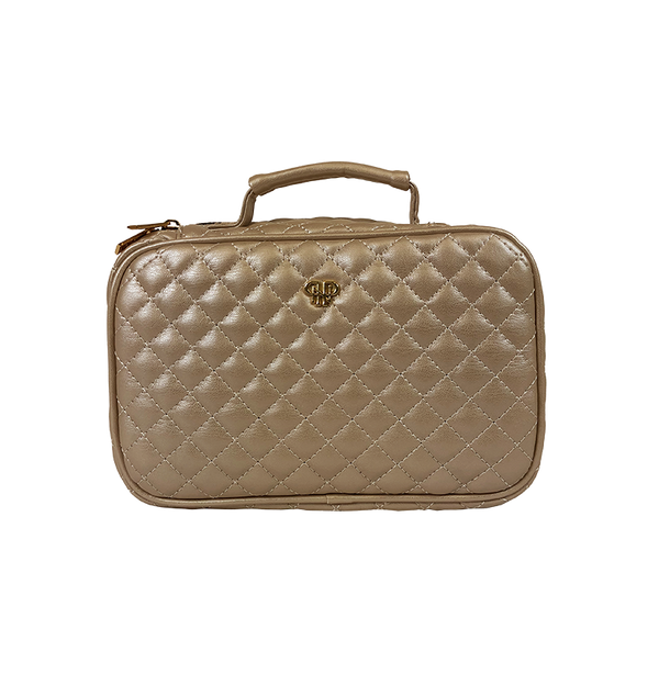 Lexi Travel Organizer - Gold Quilted