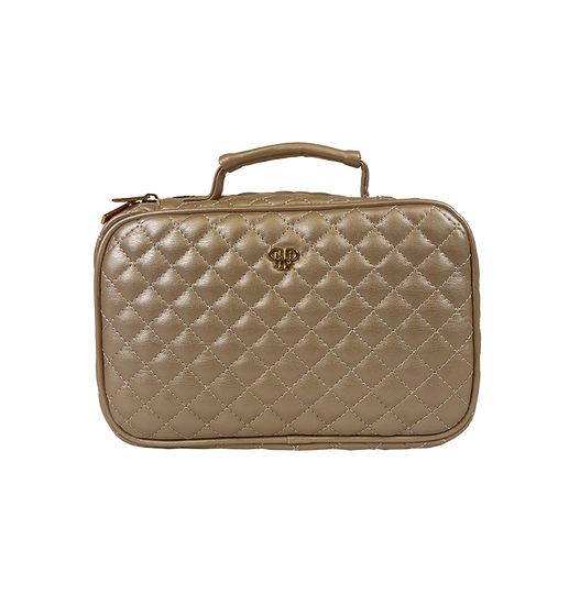 Lexi Travel Organizer - Gold Quilted