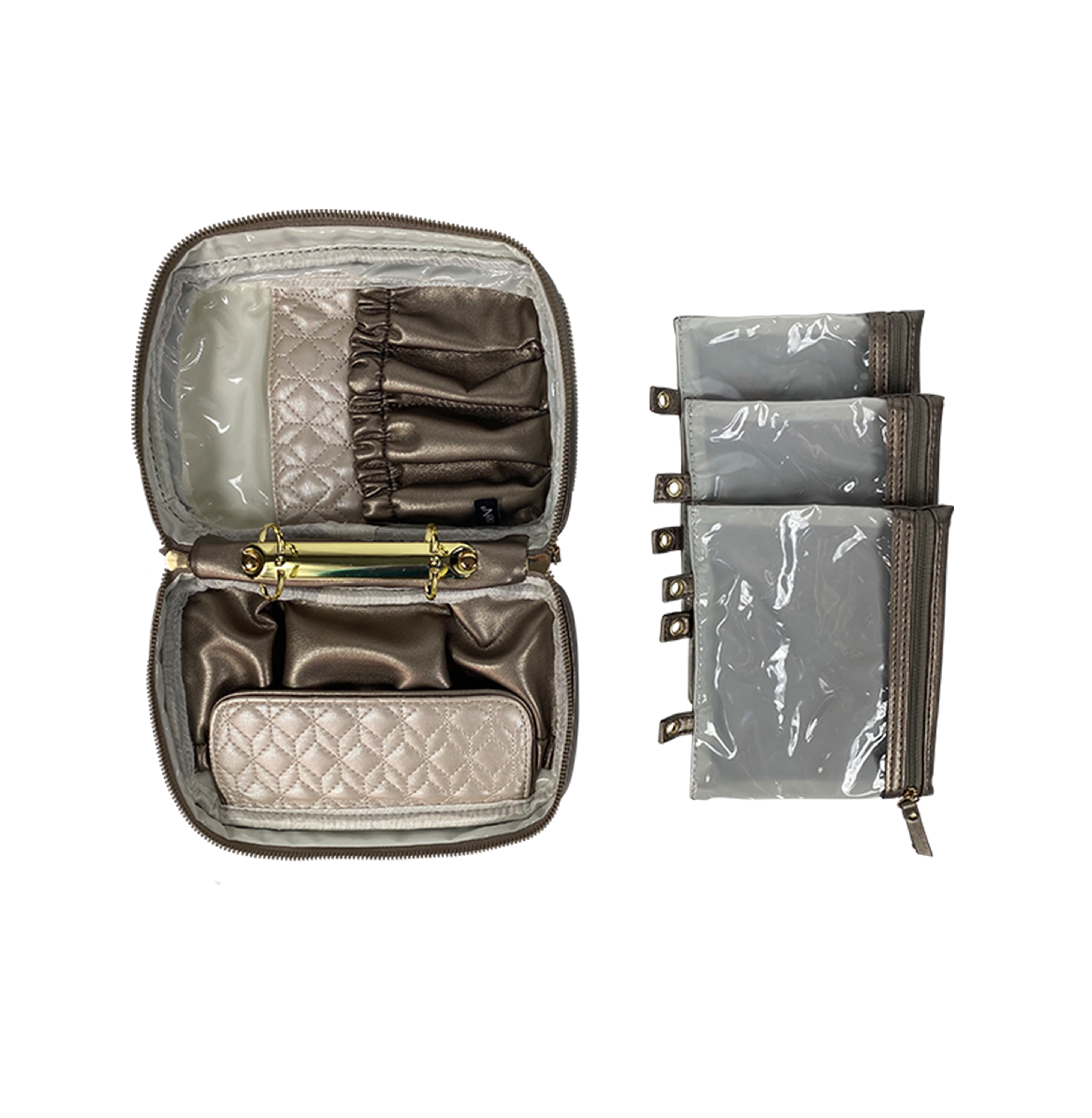 Lexi Travel Organizer - Natural Luster