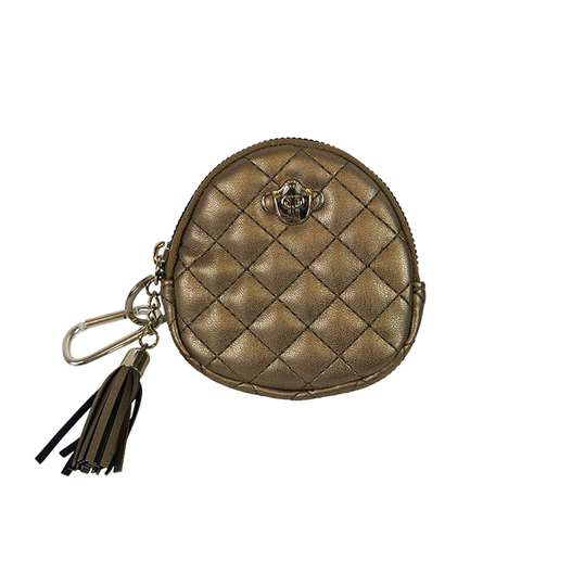 Small Accessories Holder - Bronze Quilted