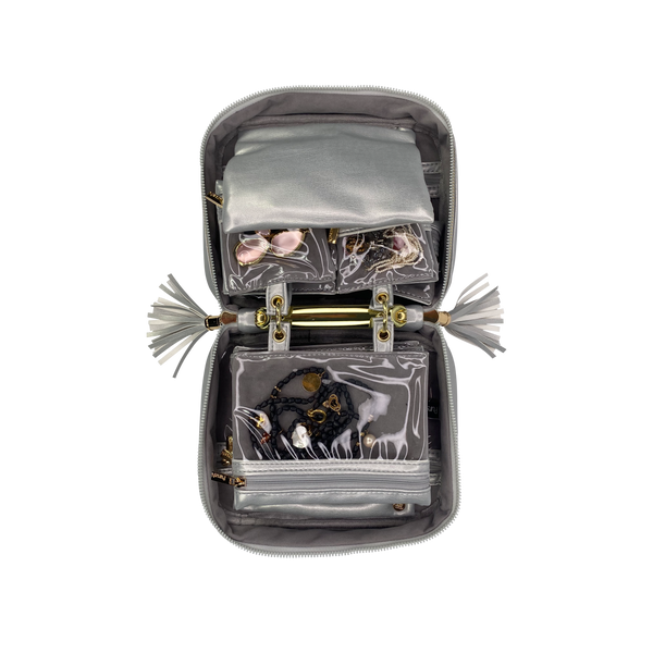 Trinity Jewelry Case - Platinum