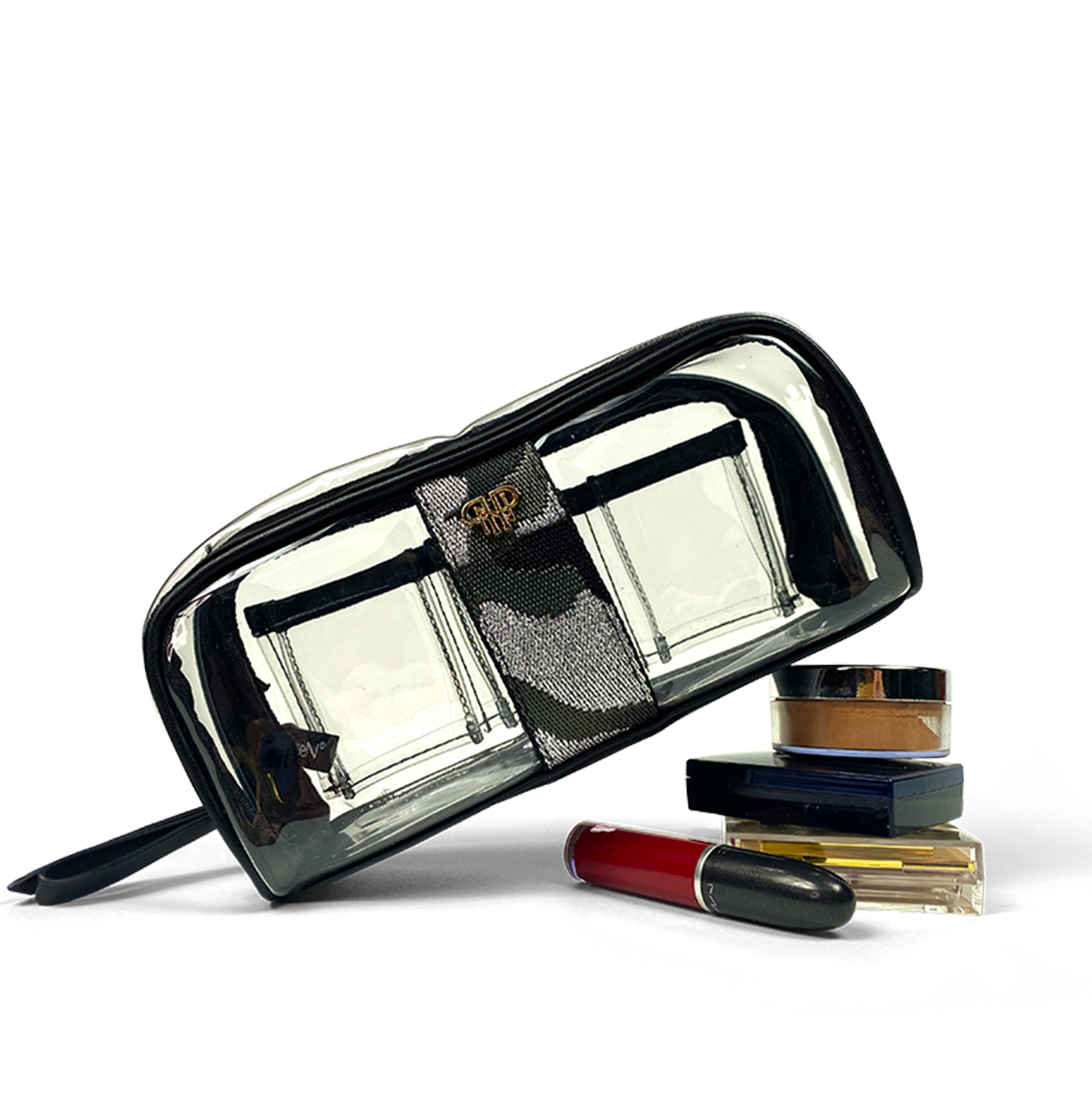 Bombshell Makeup Case -  Silver Camo