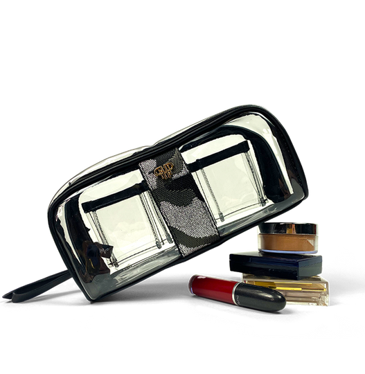Bombshell Makeup Case -  Silver Camo