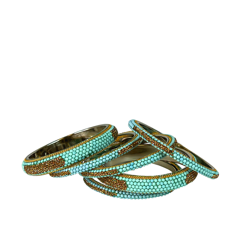 Sundar Bangles • Taj Turquoise